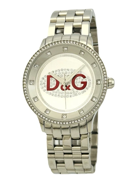D&G Silver Crystal-Studded Bracelet Watch New m97686727522_1.jpg?1749045142 main image 4
