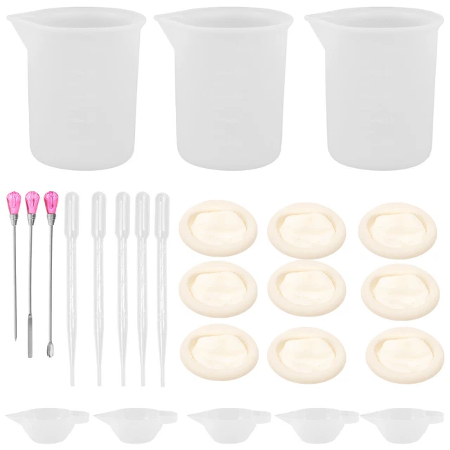 Harz-Schmuckset Kleine Messbecher Für Werkzeug Kristall-Epoxy 3