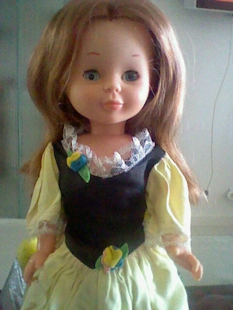 NANCY BLANCANIEVES ANOS 70 Pelirroja Iris Margarita Antigua Vestido Original EUR 301 00 PicClick ES
