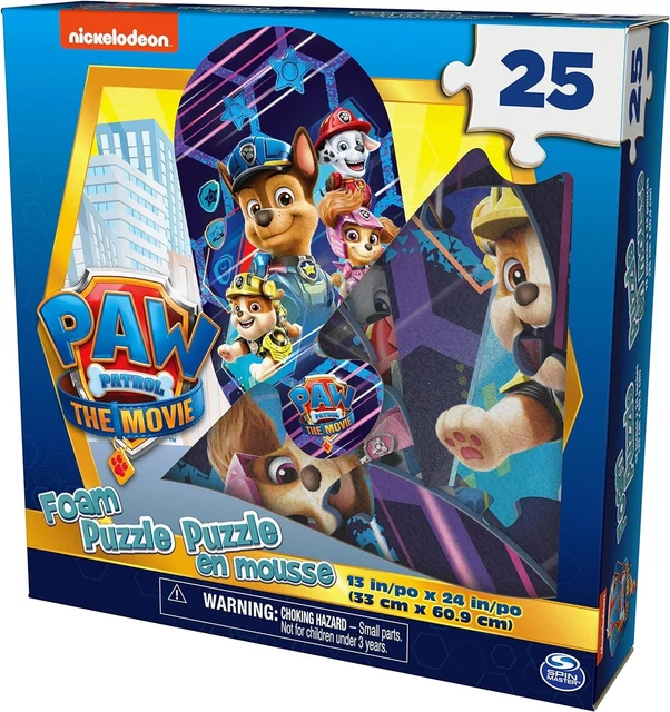 PAW PATROL FOAM Puzzle 25Piece Jigsaw OvalShaped Jigsaw Puzzle, Kids