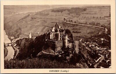 postcard Luxembourg - Vianden - Castle