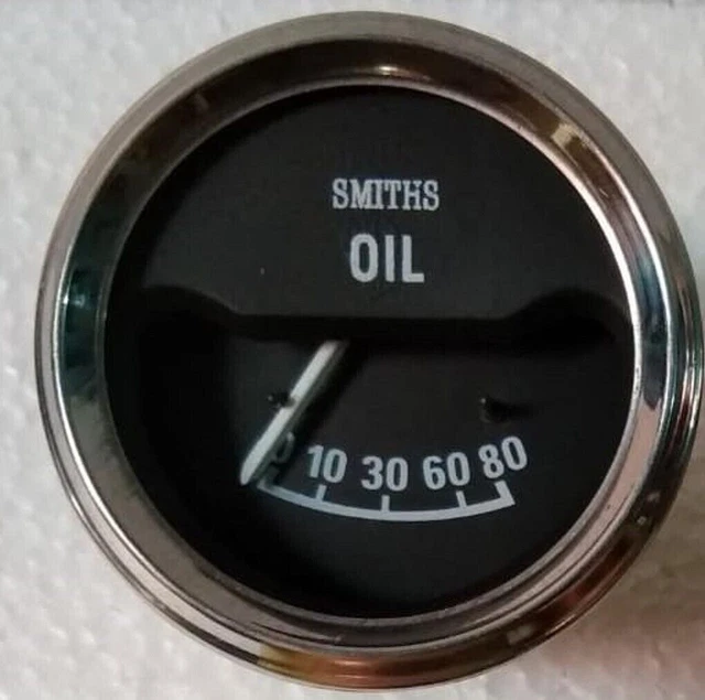 SMITHS REPLICA ELECTRICAL oil pressure Gauge 52 mm 2 1/16 inch 24.09