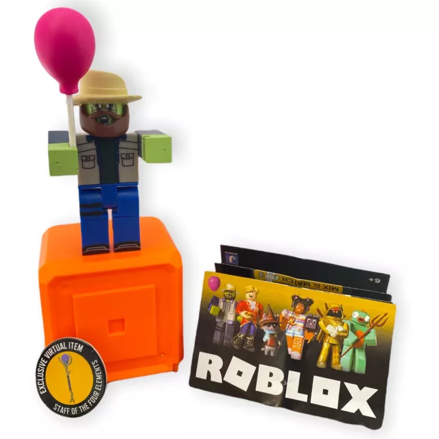 Roblox Celebrity Series 9 MONSTER ISLANDS: BENTSTAFF w/ MONSTER GRUMPY FACE  Code