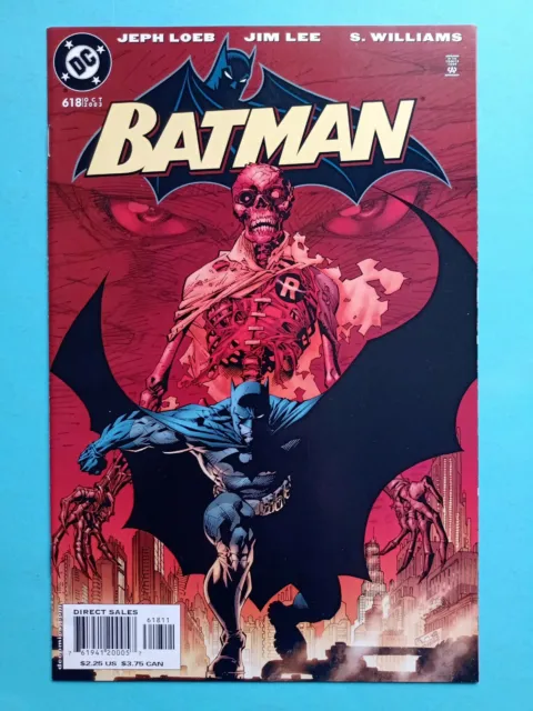 Batman #618 Jim Lee Cover • NM • Hush pt.11 • 1st Print • DC