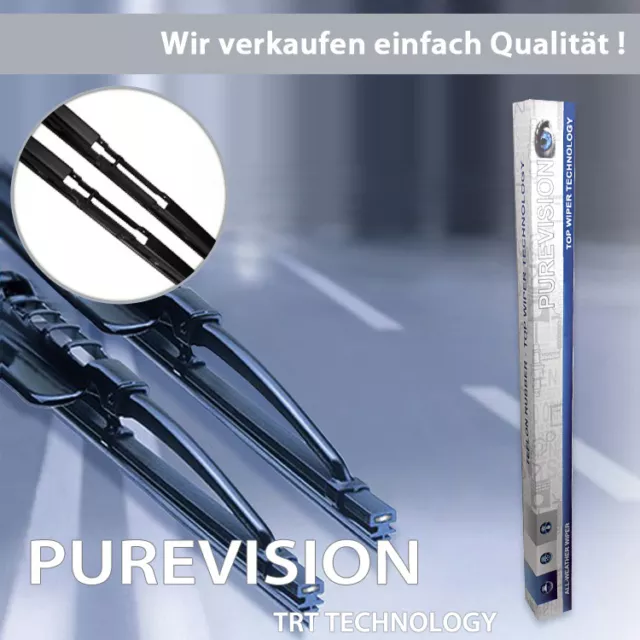 2x OEM SCHEIBENWISCHER FÜR BMW 5 5er E39 + TOURING PEUGEOT 607 WISCHER 539