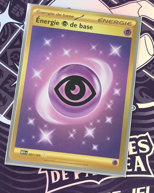 Énergie de base 207/165 écarlate et violet série 151 carte Pokemon Énergie de base 207/165 écarlate et violet série 151 carte Pokemon