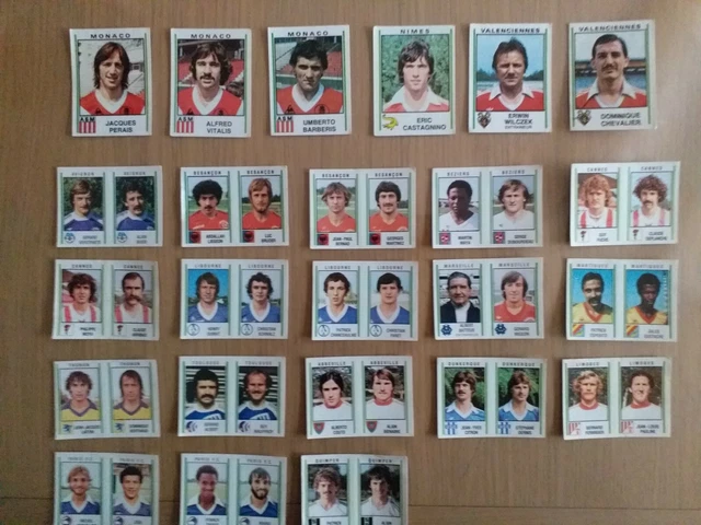 Lot De 373 Stickers Panini Foot - Euro, Coupe Du Monde, Ligues 2007 à 2020