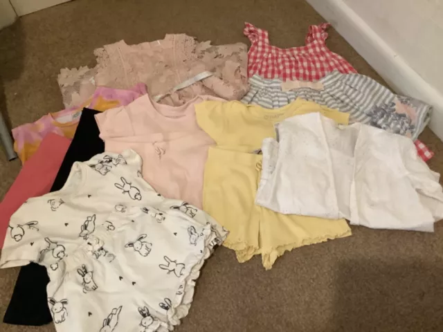 Girls mixed clothes bundle age 2-3 years. Next, River island, Primark