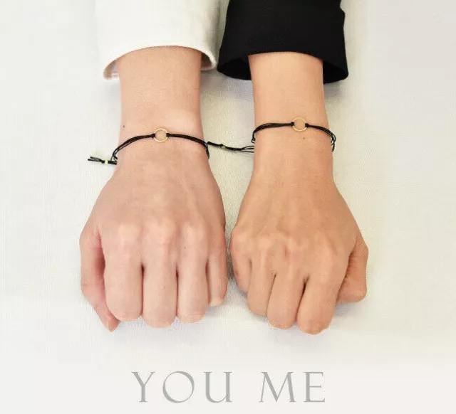 Dogeared You & Me Set of 2 Friendship Bracelet 2