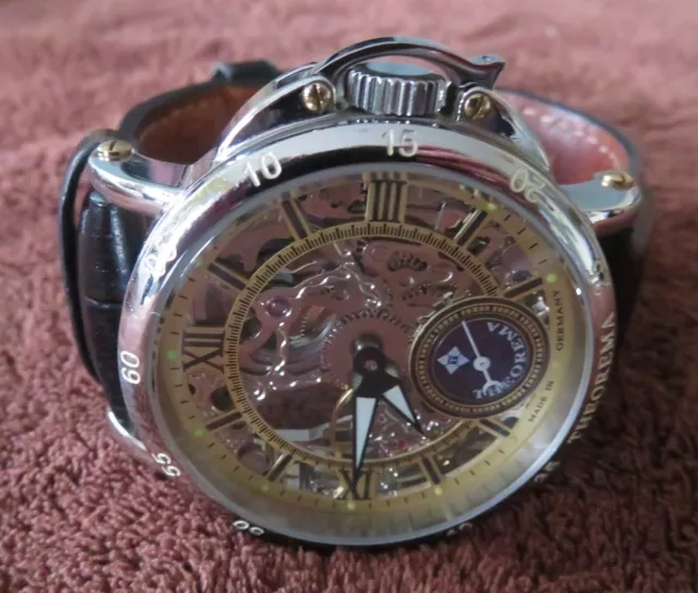 Theorema sales skeleton watch