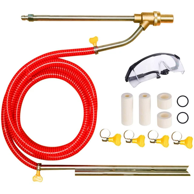 5000 PSI PRESSURE Washer Sandblasting Kit, Wet Abrasive Sand Blaster .w
