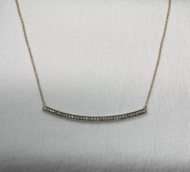 LeVian 14K Rose Gold Chocolate Diamond 0.39 cts 15" Pendant Necklace