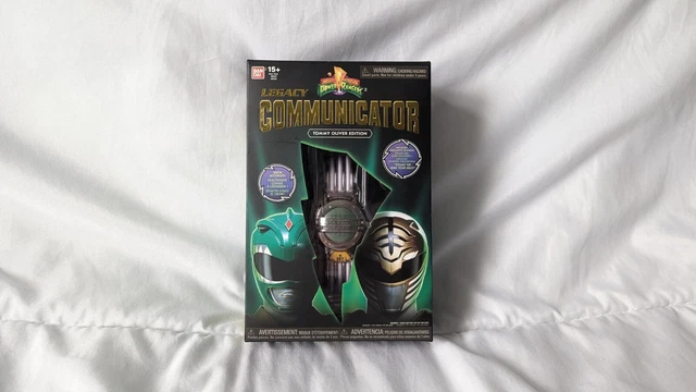 MIGHTY MORPHIN POWER Rangers Legacy Communicator Tommy Oliver Edition ...
