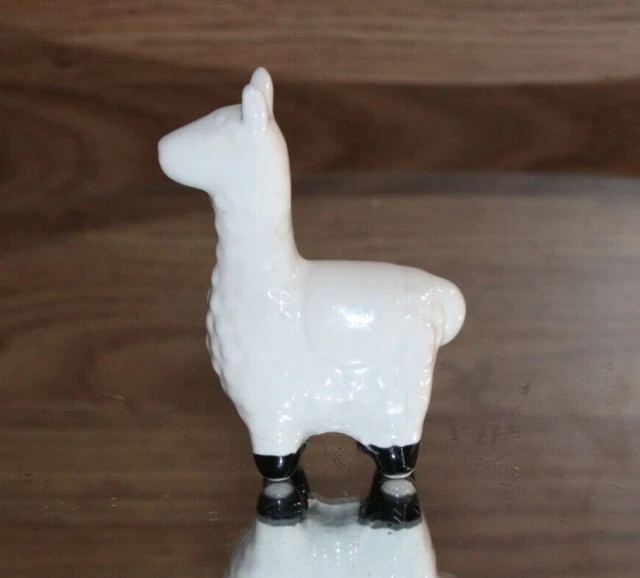 Llama Alpaca South American Figurine Vintage Bone China