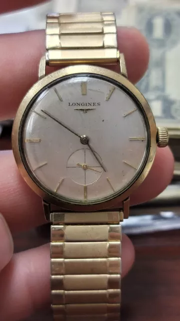 Vintage Longines Admiral 10k G.F. 1200 Swiss Automatic Wrist Watch- Tested