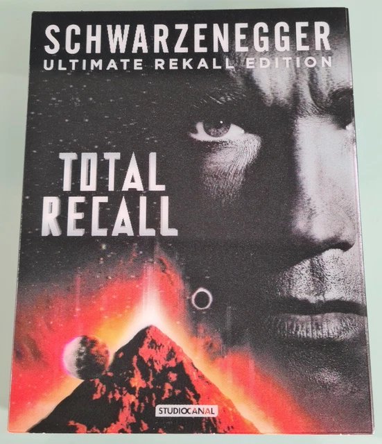 Total Recall -  Blu Ray + Dvd + Bonus - Boitier Avec Fourreau Lenticulaire
