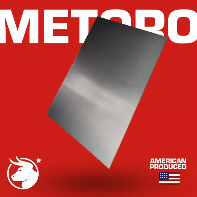 Metoro Industrial 16 Gauge 24" x 36" Mild Steel Plate  - Exceptional Strength