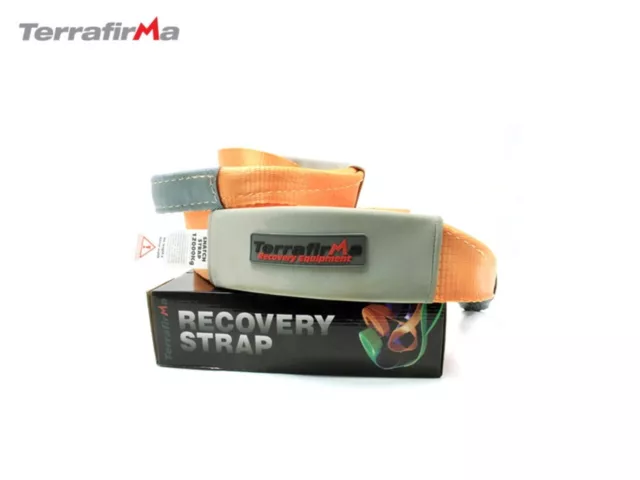 Terrafirma Snatch Strap  11000Kgs 9m x 80mm - TFSS11000 off road recovery strap