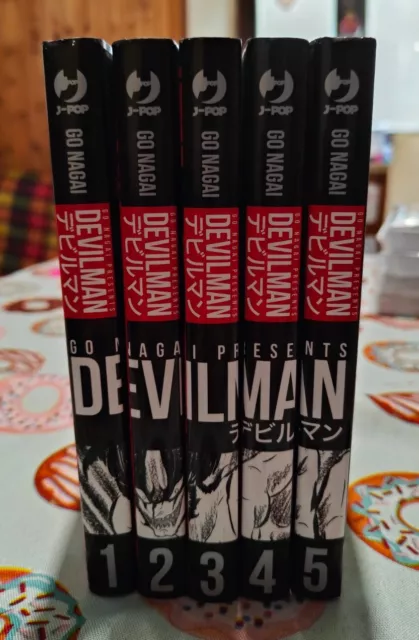 Devilman 1/5  Completa [Manga] (Come Nuovo) (Jpop) Go Nagai Collection