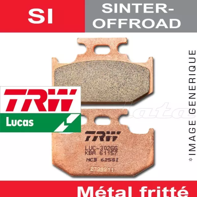 Plaquettes de frein Avant Lucas MCB 561 SI Honda TRX 420 Fourtrax Rancher AT 09-