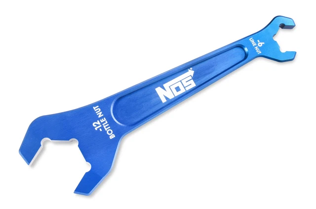 NOS 16126NOS NOS Nitrous Bottle Nut Wrench-Blue