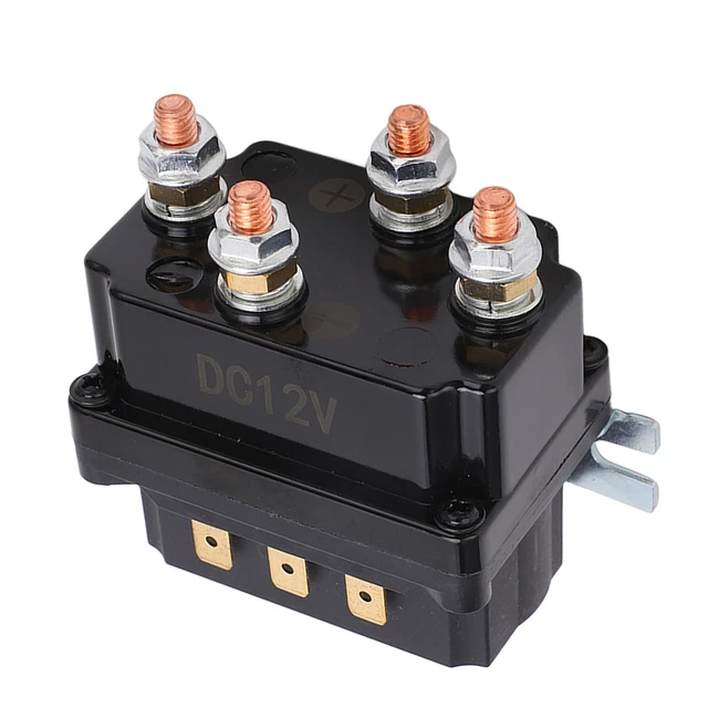 250A 12V WINCH Relay Solenoid Replacement Contactor For Off Road