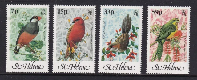 ST HELENA 1983 Birds Set MNH