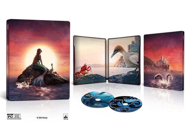 THE LITTLE MERMAID (Live Action)(SteelBook)(4K Ultra HD)(Pre-order