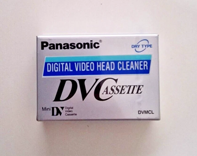 PANASONIC MINI DV Camcorder Head Cleaner MiniDV DVMCL Best Cleaner For
