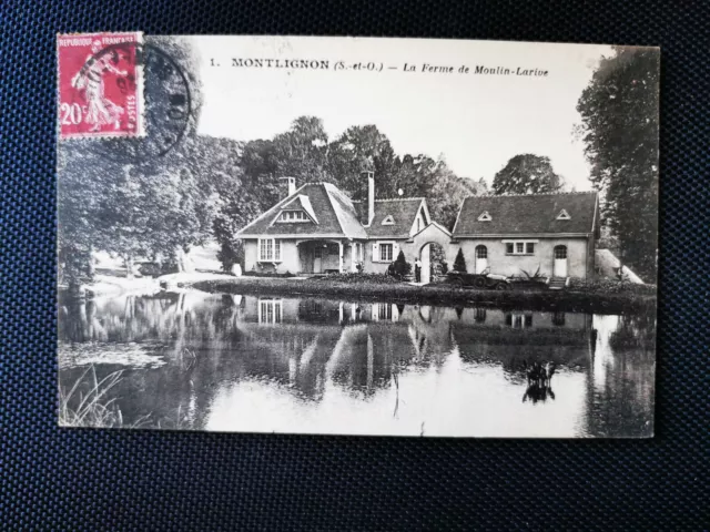 CPA 95 MONTLIGNON - La Ferme de Moulin-Larive