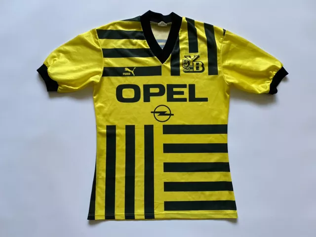 Vintage Bsc Young Boys Switzerland Football Shirt Jersey Puma