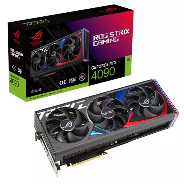 NEW ASUS ROG Strix GeForce RTX 4090 OC 24GB GDDR6X