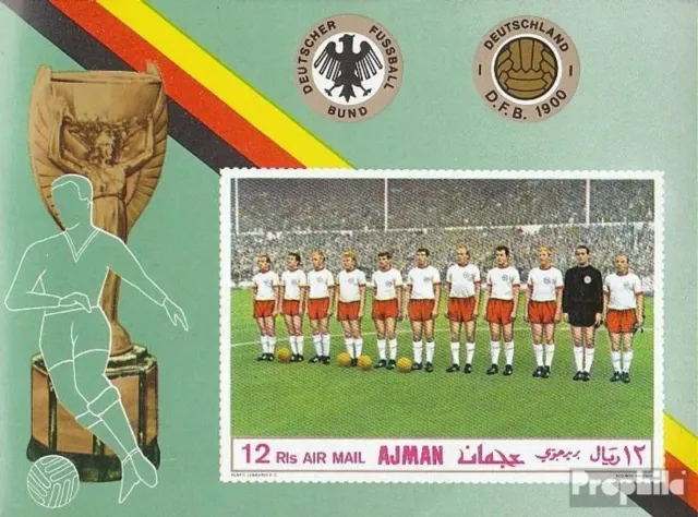 Ajman Block84B (completa edición) nuevo con goma original 1969 deportistas - ale