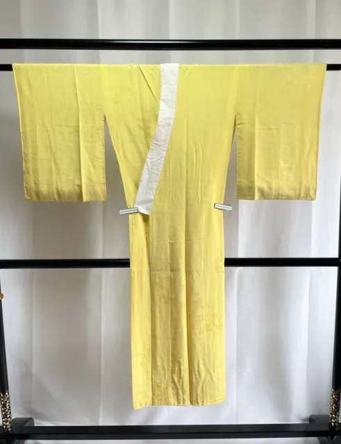 Vintage Japanese Silk Juban kimono - Women's NagaJuban Kimono Robe