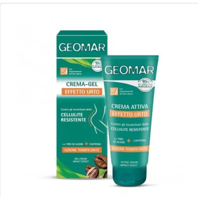 GEOMAR URTO ANTICELLULITE GEL 200ML - 95% Di Origine Naturale