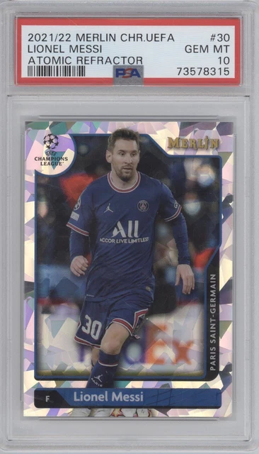 Carte Topps Chrome Réfracteur 2024 André Agassi - PSA 10 Autographe Légende Tennis