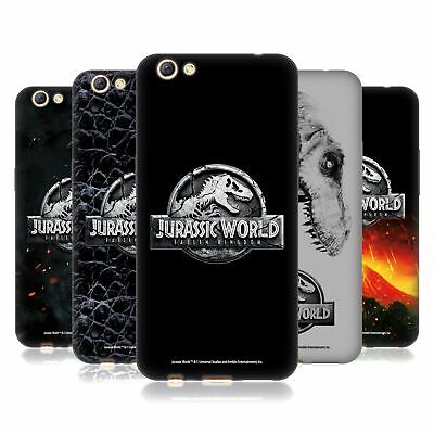Official Jurassic World Fallen Kingdom Logo Soft Gel Case For Oppo Phones