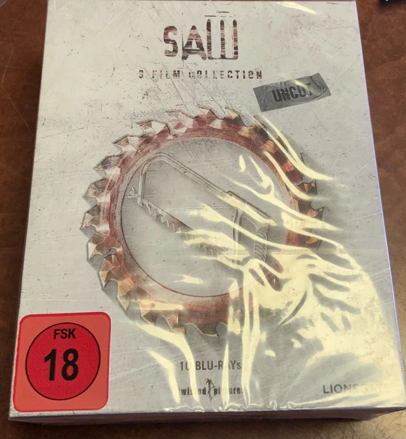 SAW, 9 FILM Collection, Bluray Deutsch, Uncut EUR 84,95 PicClick DE