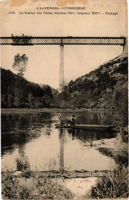 CPA Le Viaduc des FADES (Height 133m length 500m) - Landscape (222058)