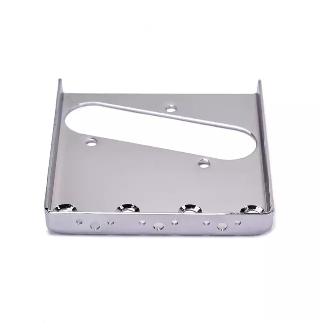 Plaque de bridge TELECASTER vintage - chrome -pour 3 saddles - pour guitare TELE