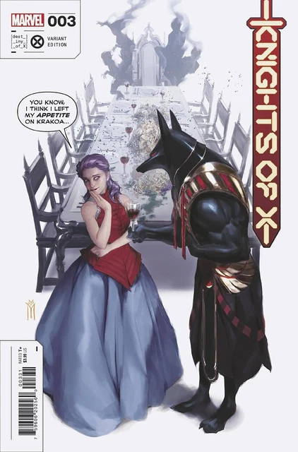 Knights of X #3 2022 Unread Miguel Mercado Variant Cover Marvel Comic Book