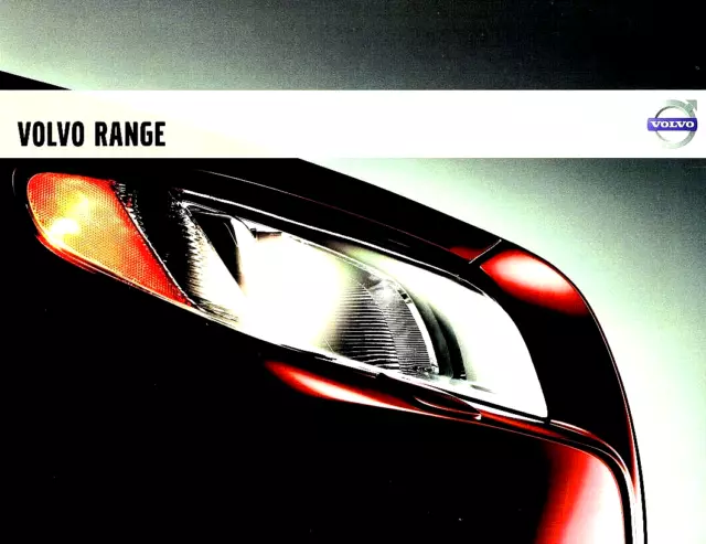 2009 Volvo Full Line Range Brochure—S40 S60 S80 C30 C70 V50 V70 Xc70 Xc90—Nos