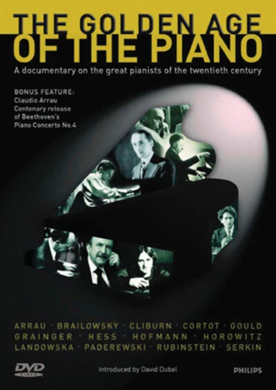 The Golden Age of the Piano DVD (2003) David Dubal cert E FREE Shipping, Save £s