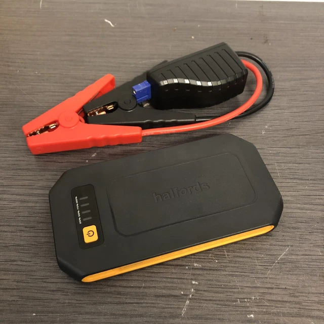 HALFORDS 2L ADVANCED Lithium Car Jump Starter Powerbank USB Torch