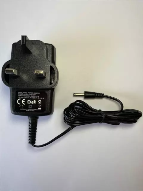 Replacement for 12V 600mA Mains AC-DC Switching Adaptor Power Supply 3.5mm