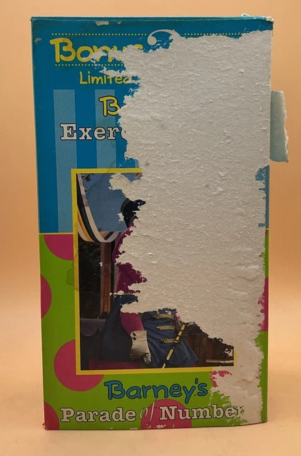 Vhs Numbers BARNEY'S EXERCISE CIRCUS / Parade of Numbers VHS 1996 2-Tape Set Barney ...