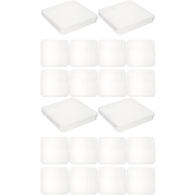 Plastic Square Petri Dish Crystallizing Dish Cell Cultivation Dish Agar Plate