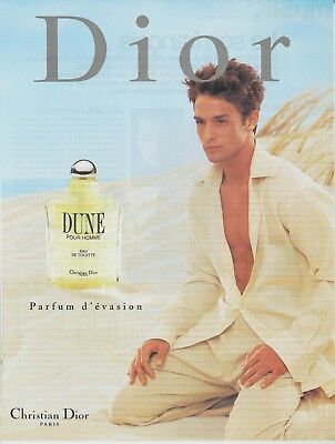 Publicité Papier Parfum "Dune" de Christian Dior de 1991 