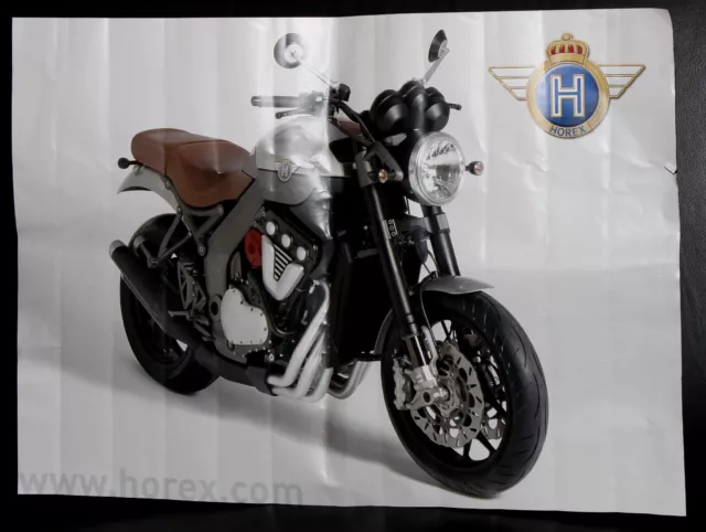 Poster Horex V6, ORIGINAL, 2011 (int. Nr. 048)