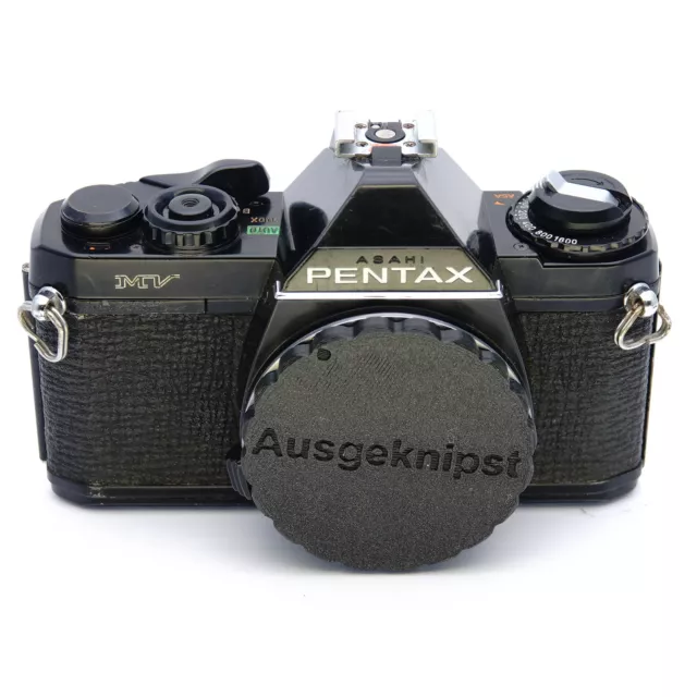 Pentax MV body black 35mm Spiegelreflexkamera SLR / new SEALS / 1/3